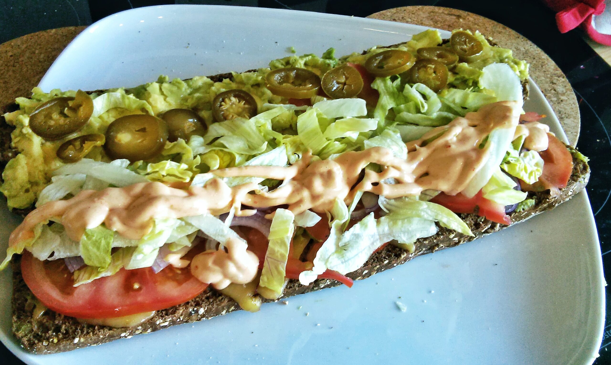 American Subway style sandwich